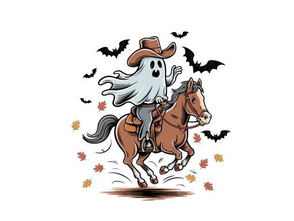 Ghost Riding Horse Cowboy Halloween Review for Real Projects
