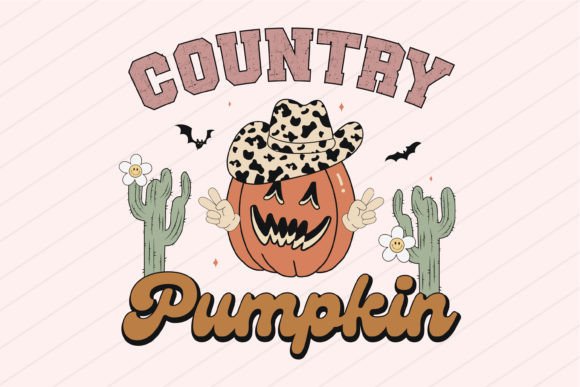 Halloween Western Cowboy Cowgirl Pumpkin Embroidery Design Review