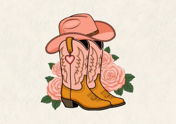 Pink Cowboy Boots T-Shirt Design Review: A Bold Statement for Real Projects