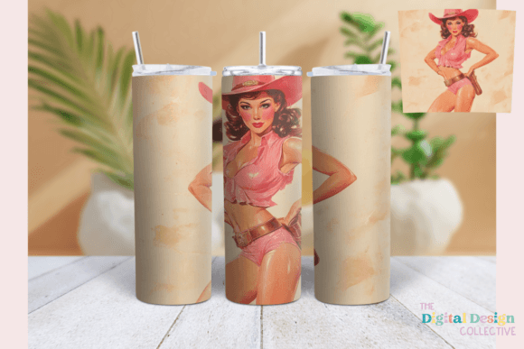 Pinup Girl Tumbler Wrap Design Review