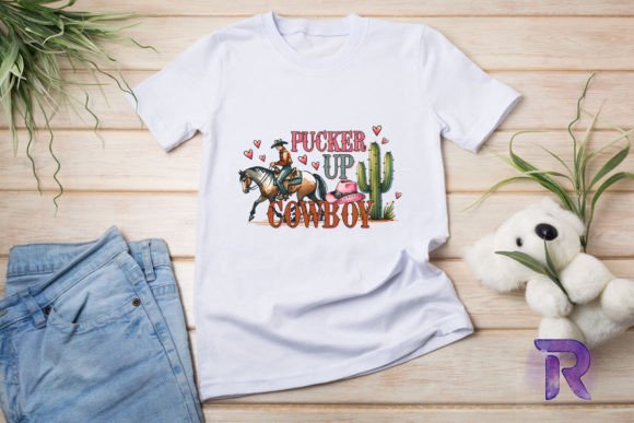 Pucker Up Cowboy Valentine PNG Review for Real Projects