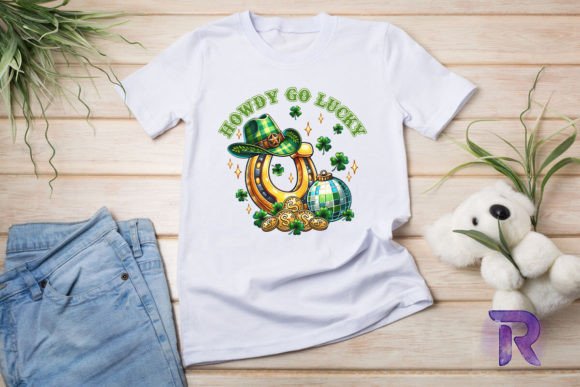 Retro St Patrick s Day Western PNG