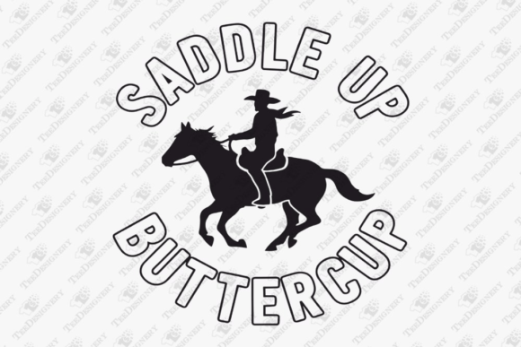 Saddle Up Buttercup Western Cowboy Embroidery Design Review