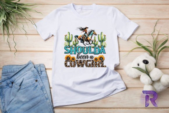 Shoulda Been a Cowgirl Western Rodeo PNG Review for Real Projects